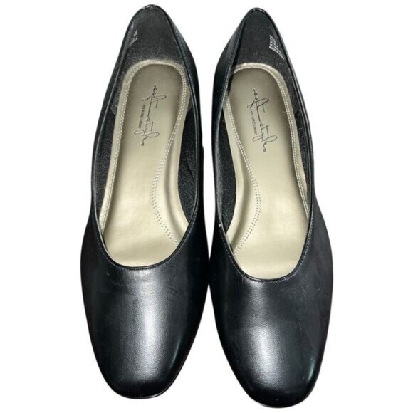 Soft Style by Hush Puppies Black Low Heel - Size 8.5W - Picture 1 of 9